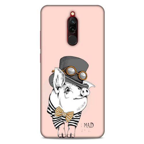 Animax Papyonlu Domuz Xiaomi Redmi 8 Kılıf Desenli Silikon
