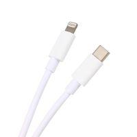 Vcom Cu289 Lightning To Type-c Beyaz 1m 18w Hızlı Şarj Kablosu