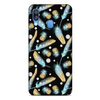 Samsung Galaxy A40 Kılıf Desenli Özel Seri Tüyler (26) Tpu Silikon Kılıf