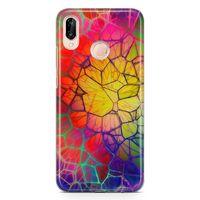 Huawei Nova 3e Kılıf Örümcek Ağları Arka Kapak Koruma Desenli Full Koruyucu