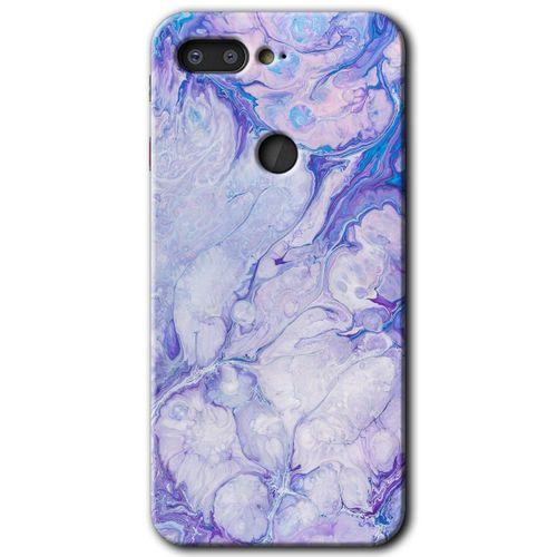 Potkal Hediye Fabrikası General Mobile GM 9 Pro HD Baskılı Kılıf + 9D Tam Ekran Koruyucu - Spots Lilac