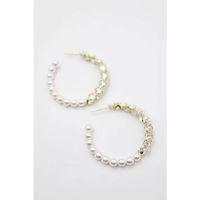 Zirkon Taşlı Küpe - Altın