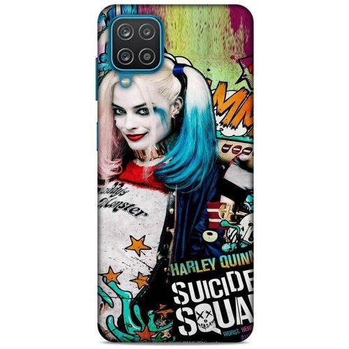 Samsung Galaxy A12 Uyumlu Kılıf Harley Quinn (47) Crystal Flex Kılıf Suicide Squad