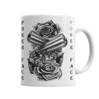 Pokerface Kupa Bardak Porselen