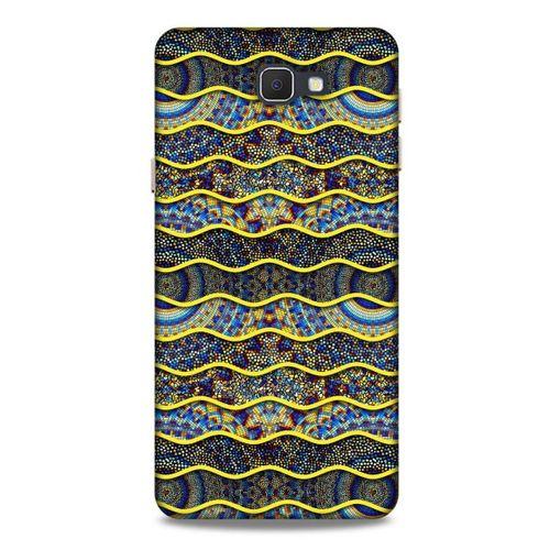 Samsung Galaxy J7 Prime Kılıf Baskılı Özel Seri Taşlı (39) Liquid Crystal Kılıf