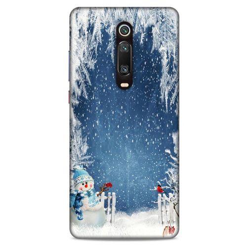 Xiaomi Redmi K20 Pro Kılıf Snowix (6) Silikon Kılıf Açık Mavi