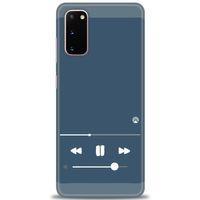 Samsung Galaxy S20 Kılıf HD Baskılı Kılıf - Müzik Çalar + Tam Ekran Koruyucu
