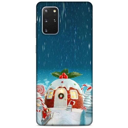 Samsung Galaxy S20 Plus Kılıf Snowix (14) Lansman Kılıf Beyaz Kırmızı