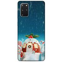 Samsung Galaxy S20 Plus Kılıf Snowix (14) Lansman Kılıf Beyaz Kırmızı