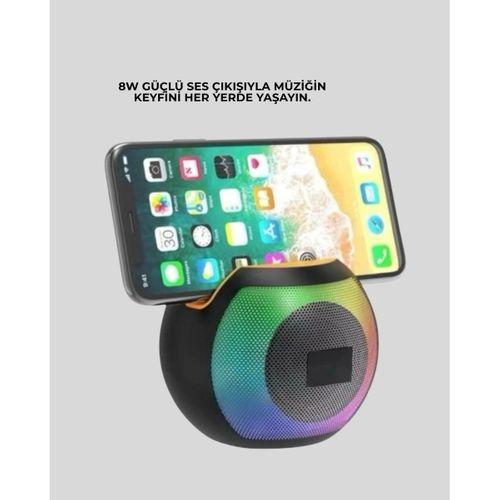 Rgb Işıklı Taşınabilir Kablosuz Bluetooth Hoparlör