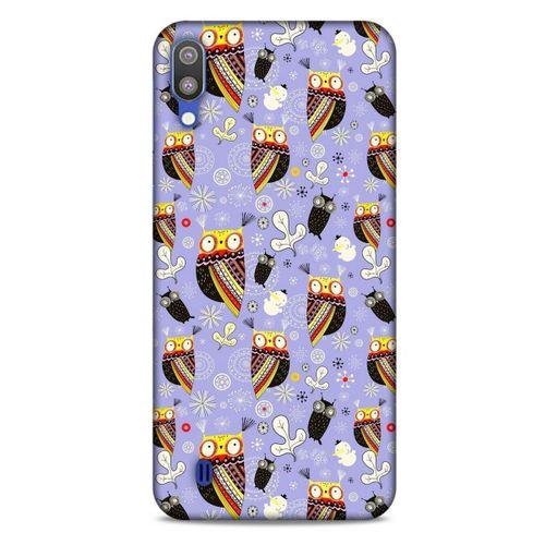 Baykuşlar (13) Desenli Silikon Kapak Telefon Kabı Samsung Galaxy M10 Kılıf