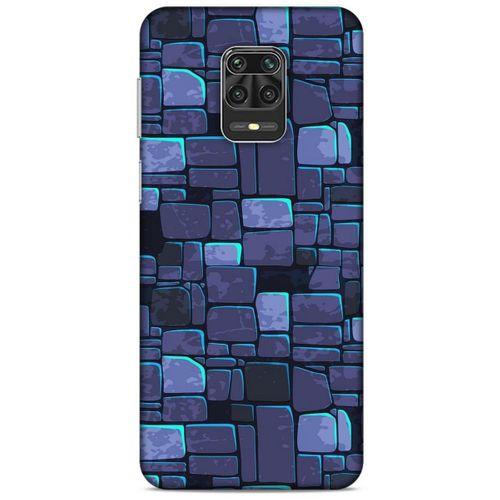 Xiaomi Redmi Note 9S Kılıf Baskılı Özel Seri Taşlı (12) Koruyucu Silikon
