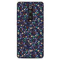Xiaomi Mi 9T Pro Kılıf Kelebek Etkisi (8) Baskılı Kılıf Turkuaz Beyaz