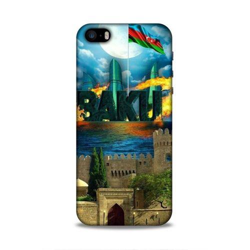 Apple Iphone 5 Uyumlu Kılıf Azarbaijan (50) Shockproof Kılıf Bakü Simgeler