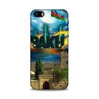 Apple Iphone 5 Uyumlu Kılıf Azarbaijan (50) Shockproof Kılıf Bakü Simgeler