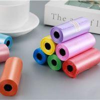 12'li Köpek Dışkı Poşeti Düz Renkli Set