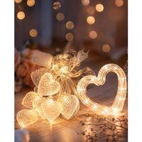 Led Kalp Neon Lamba Dekoratif Romantik Gece Ve Ortam Işığı