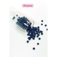 Dökme Cam Kum Boncuk Büyük Boy (6/0) 4 mm - 20 Gram - Koyu Mavi - BNC078