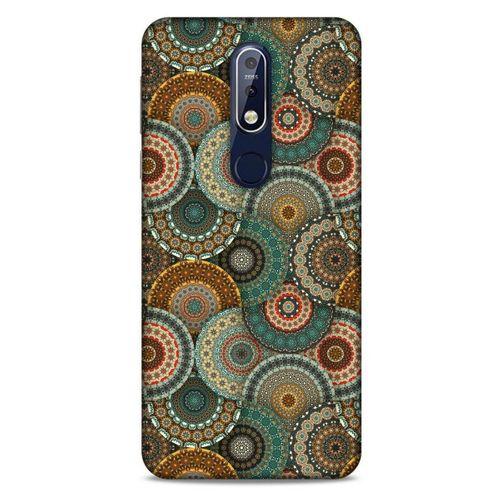 Ethnic Culture (51) Nokia 7.1 Kılıf Silikon Kapak Desenli