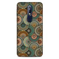 Ethnic Culture (51) Nokia 7.1 Kılıf Silikon Kapak Desenli