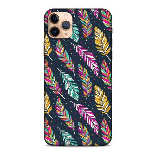 Apple Iphone 11 Pro Kılıf Desenli Özel Seri Tüyler (13) Silikon Kap