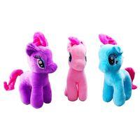 1705038-MAVİ - PELUŞ PONY AT 20 CM