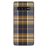 Gömlek (11) Desenli Silikon Kapak Telefon Kabı Samsung Galaxy S10 Kılıf