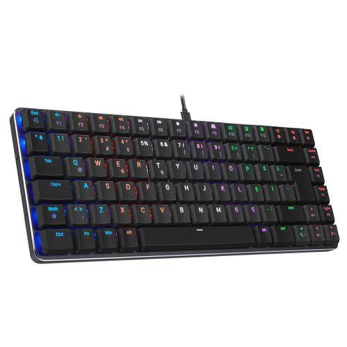 RAMPAGE GRANITE SİYAH/GRİ RED SWİTCH KLAVYE