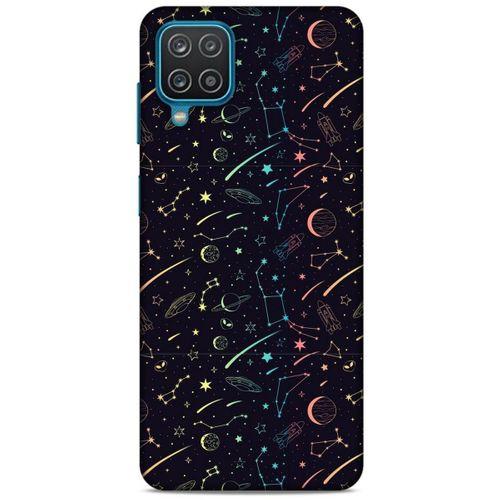 Lopard Samsung Galaxy A12 Uyumlu Kılıf SpaceX (49) Ultra Silikon Kılıf