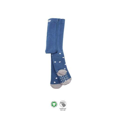 Bistyle Bistyle Tekli Puan Kaymaz Havlu Külotlu Çorap BS50502 İndigo