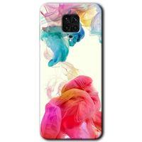 Xiaomi Redmi Note 9 Pro Kılıf Baskılı Arka Kapak - Gökkuşağı Color +Tam Ekran Koruyucu