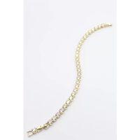 Taşlı Xuping Bileklik - Altın