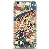 iPhone 6 Plus Kılıf HD Baskılı Kılıf - Superman + Tam Ekran Koruyucu