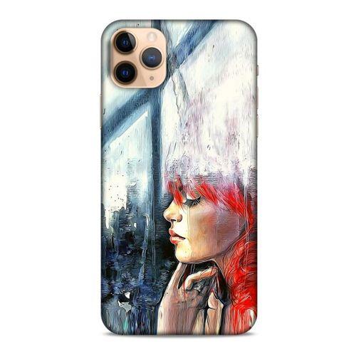 Apple Iphone 11 Pro Kılıf Depresyon (14) Lansman Kılıf Mor Bordo