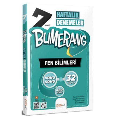 7. Sınıf Bumerang Haftalık Fen Bilimleri Denemeleri Günay Yayınları