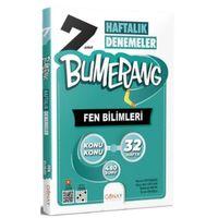 7. Sınıf Bumerang Haftalık Fen Bilimleri Denemeleri Günay Yayınları