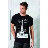 Berrak Kule Baskılı Erkek  T-shirt 1043