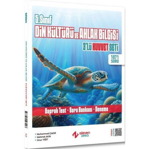 5. Sınıf Din Kültürü ve Ahlak Bilgisi 3 lü Kuvvet Serisi Seti İşleyen Zeka