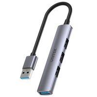 UNITEK TYPE-A TO 4 PORT USB HUB (USB3.0 + 3 x USB2.0) (H1208A)