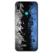 Huawei P smart 2019 Kılıf Baskılı Kapak - Abstract Wallpaper + 5D Tam Kaplayan Cam