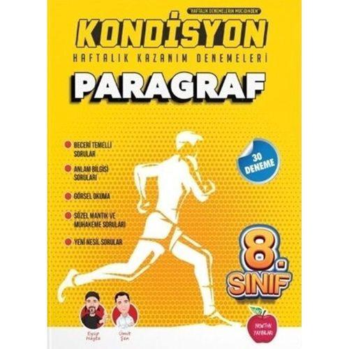 8. Sınıf Paragraf Kondisyon Haftalık Kazanım Denemeleri Newton Yayınları