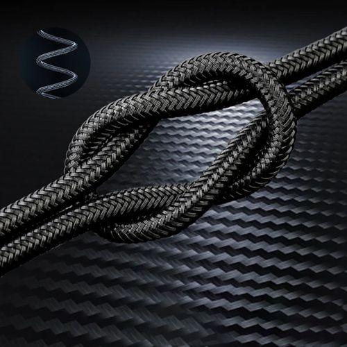Lenyes LC520 USB-A to Type-C 6A Örgü Tasarımlı Hızlı Şarj Özellikli Data ve Şarj Kablosu 66W 1M