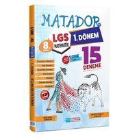 8. Sınıf LGS 1.Dönem Matematik Matador 15 li Deneme Video Çözümlü Evrensel İletişim