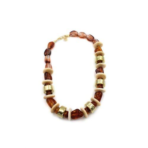 Pul Boncuklu Kolye - Altın