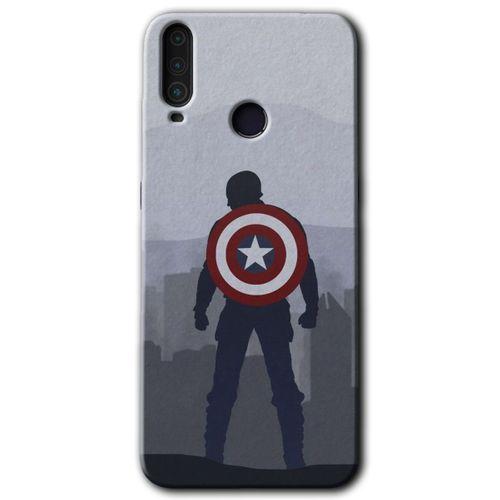 Potkal Hediye Fabrikası General Mobile GM 10 Kılıf HD Desen Baskılı Arka Kapak - Captain Avenger