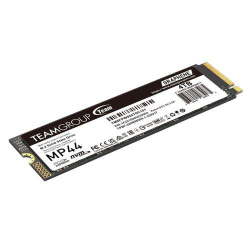 Team MP44 4TB 7400/6900MB/s Gen4x4 NVMe M.2 SSD (TM8FPW004T0C101)