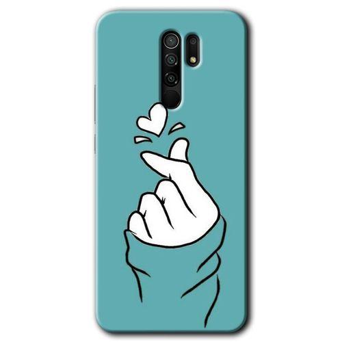 Xiaomi Redmi 9 Kılıf Baskılı Arka Kapak - Mutluluk +Tam Ekran Koruyucu
