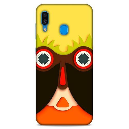 Lopard Samsung Galaxy A30 Uyumlu Kılıf Soyut Sanat (4) Desenli Koruma Kılıfı
