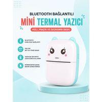 Mürekkepsiz Baskı Teknolojili Bluetooth Cep Yazıcısı