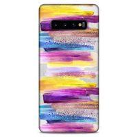 Samsung Galaxy S10 Plus Uyumlu Kılıf Mor Delisi (18) Telefon Kılıfları Suluboya